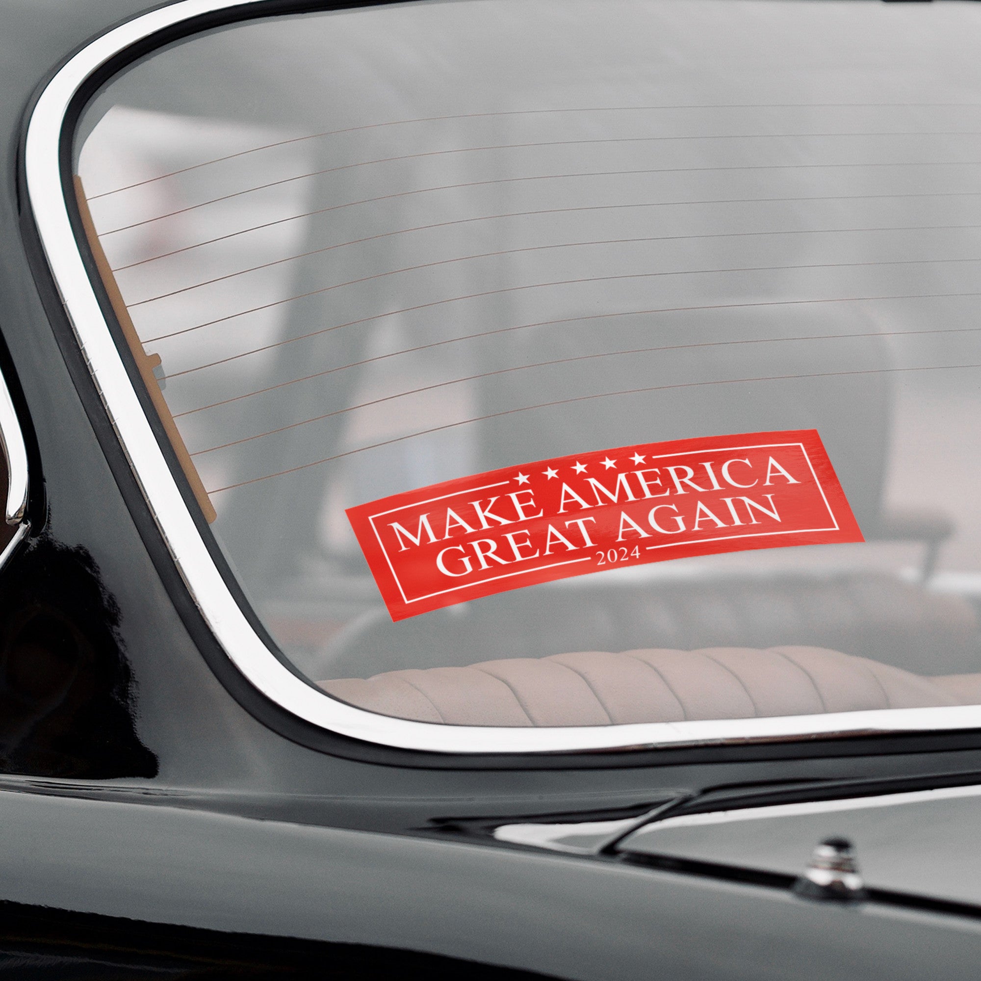 Make America Great Again 2024 Bumper Sticker -Stickers | Drunk America 