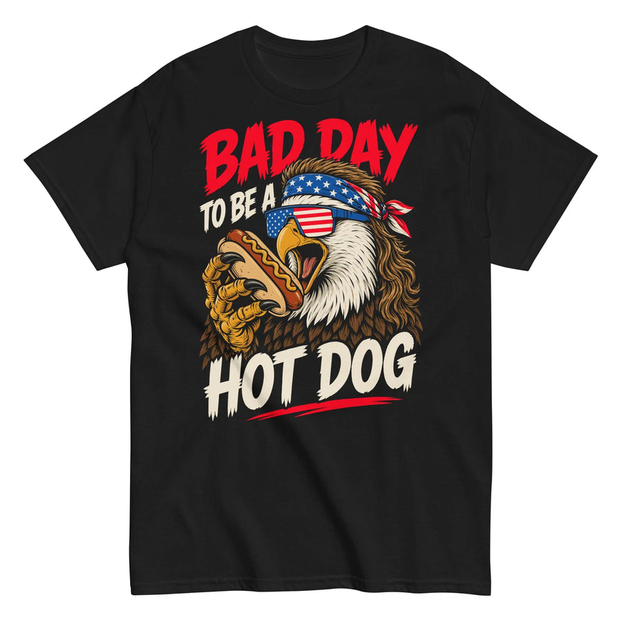 bad-day-to-be-a-hot-dog-patriotic-bald-eagle-mullet-graphic-t-shirt -