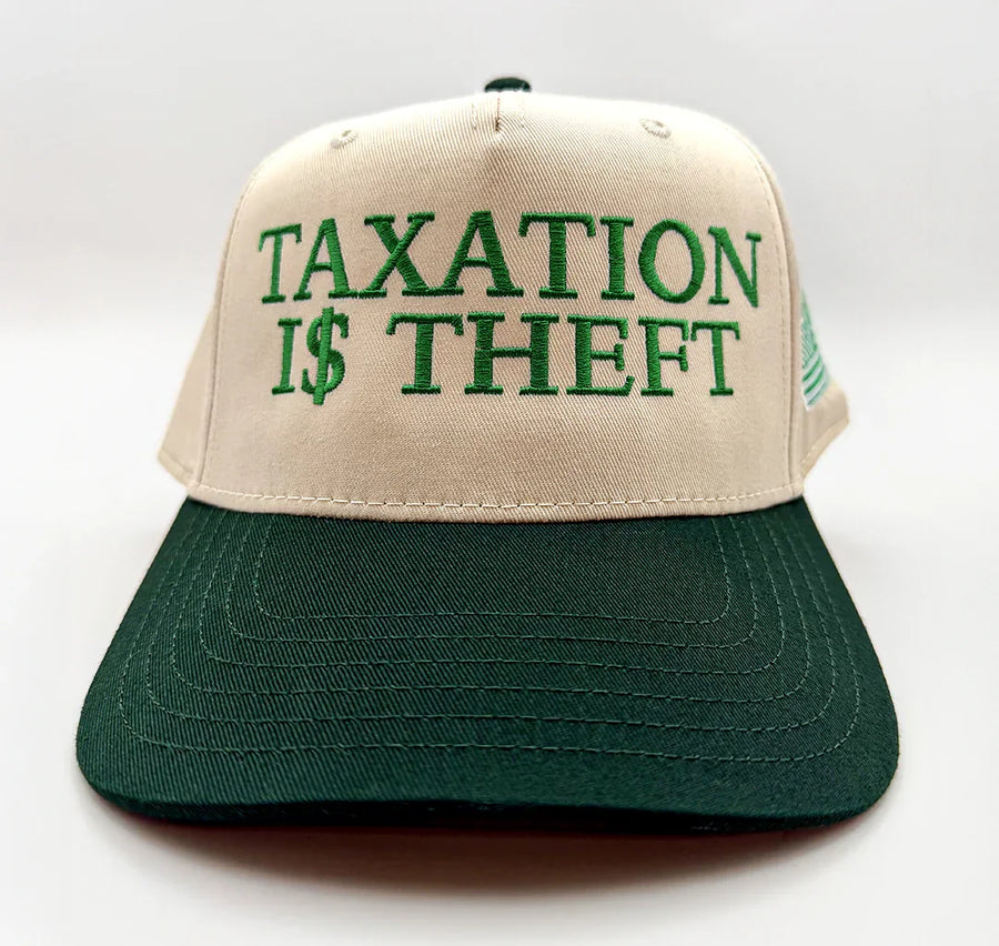taxation-is-theft-snapback-hat -