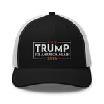 Trump Fix America Again 2024 Trucker Cap - | Drunk America 