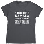 1 Out Of 3 Kamala Supporters Are Just As Stupid As The Other 2 (Ladies) -Apparel | Drunk America 