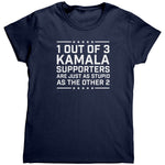 1 Out Of 3 Kamala Supporters Are Just As Stupid As The Other 2 (Ladies) -Apparel | Drunk America 