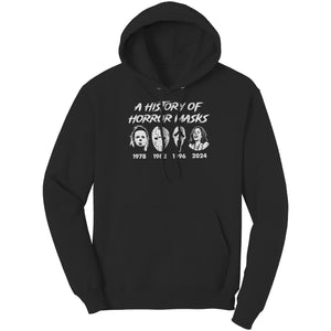 A History Of Horror Masks Anti Kamala -Apparel | Drunk America 