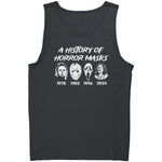 A History Of Horror Masks Anti Kamala -Apparel | Drunk America 