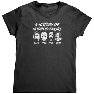A History Of Horror Masks Anti Kamala (Ladies)