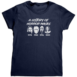 A History Of Horror Masks Anti Kamala (Ladies)