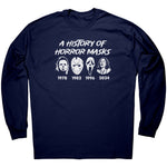 A History Of Horror Masks Anti Kamala -Apparel | Drunk America 