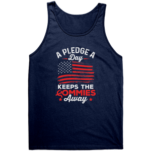A Pledge A Day Keeps The Commies Away – Patriotic Clothing for True Americans | Drunk America