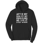 After My Dog Ate My Pronouns He-She-It Everywhere (Ladies) -Apparel | Drunk America 