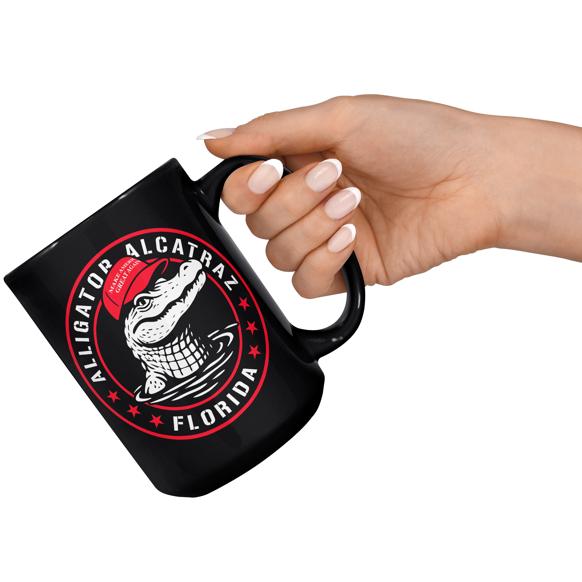 Alligator_Alcatraz_Florida_MAGA_Black_Co_15oz_Black_RH_Model_Mockup.png