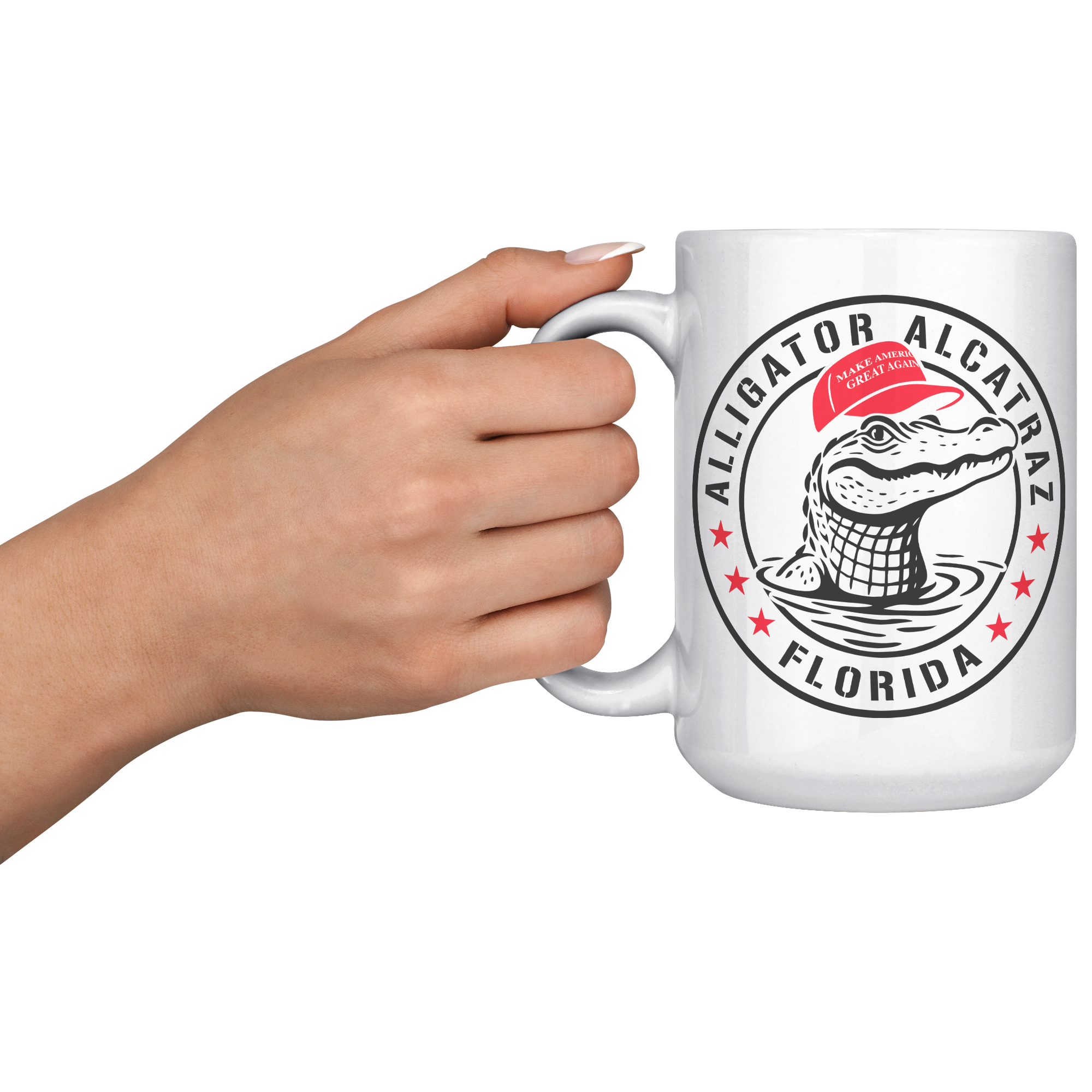 Alligator_Alcatraz_Florida_MAGA_Coffee_M_15oz_White_LH_Model_Mockup.png