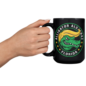 Alligator_Alcatraz_Gator_Trump_Hair_Blac_15oz_Black_LH_Model_Mockup.png