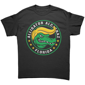 Alligator Alcatraz Gator Trump Hair – Patriotic Clothing for True Americans | Drunk America