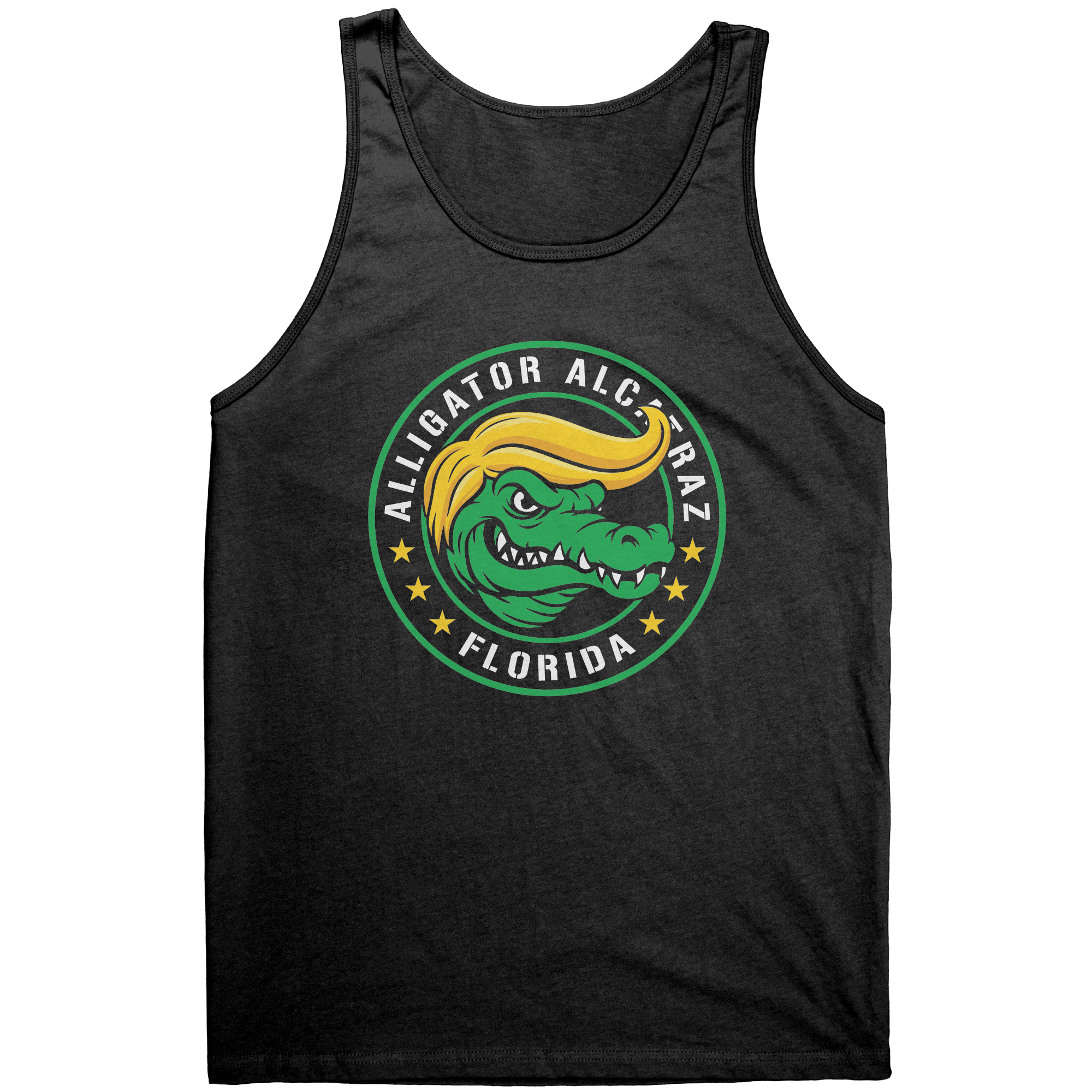 Alligator Alcatraz Gator Trump Hair – Patriotic Clothing for True Americans | Drunk America