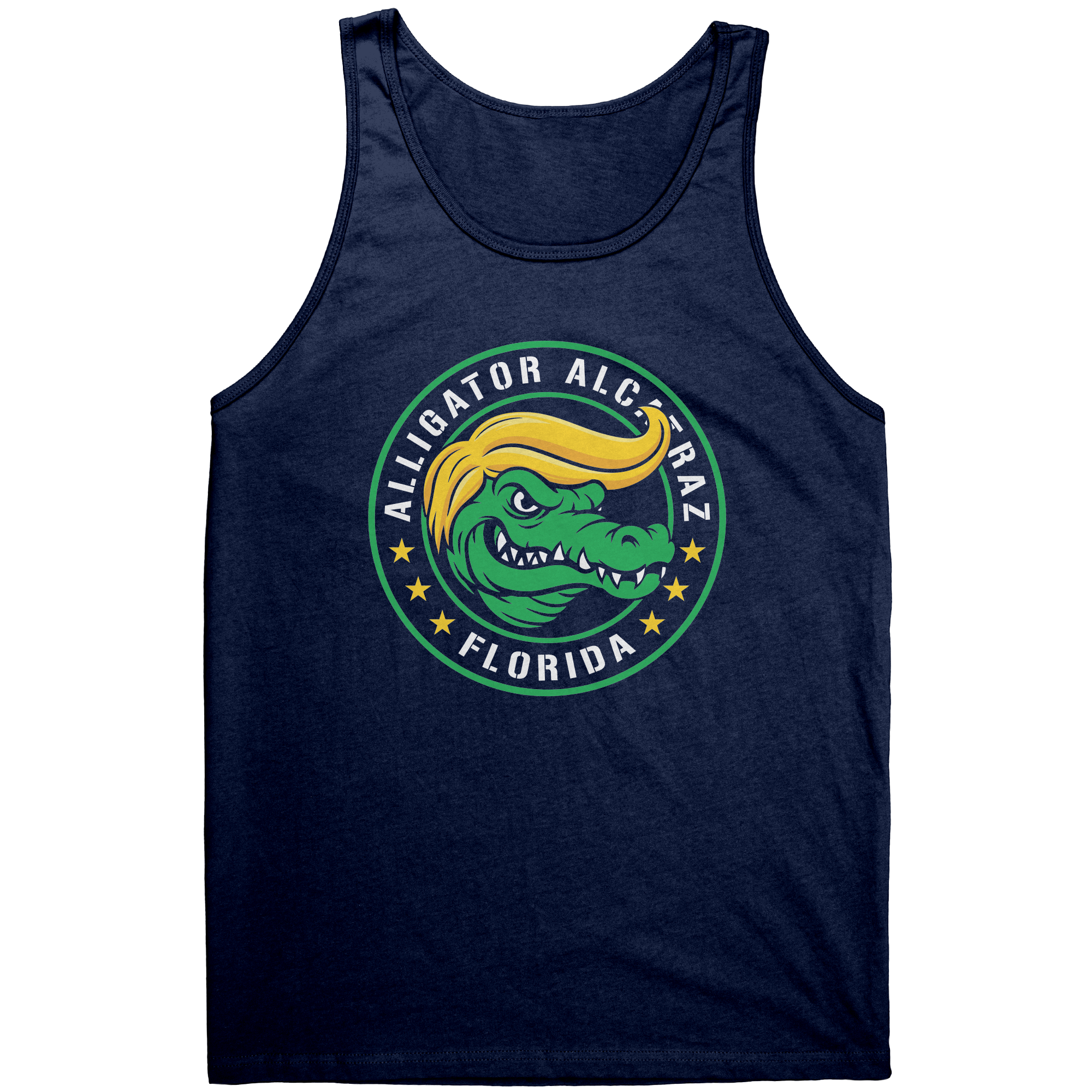 Alligator Alcatraz Gator Trump Hair – Patriotic Clothing for True Americans | Drunk America