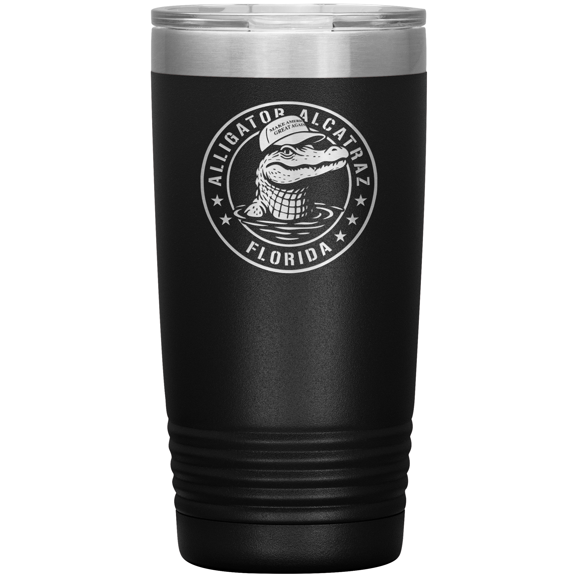 Alligator_Alcatraz_Tumbler_20oz_Tumbler_Black_Mockup.png