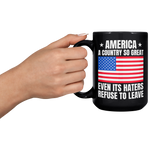 America_A_Country_So_Great_Even_Its_H_15oz_Black_LH_Model_Mockup.png