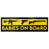 Babies On Board Bumper Sticker -Stickers | Drunk America 