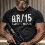 AR15 Back In Brass