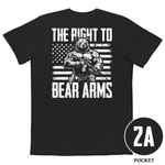 The Right To Bear Arms Comfort Colors Pocket Tee