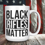 Black Rifles Matter Coffee Mug