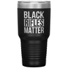 Black Rifles Matter Tumbler -Tumblers | Drunk America 