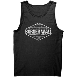 Border Wall Construction Company Finish The Wall Save America -Apparel | Drunk America 