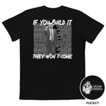 If You Build It They Won't Come Comfort Colors Pocket Tee - | Drunk America 