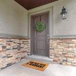 Come Back With A Warrant Doormat