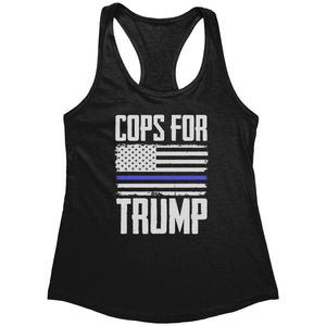 Cops For Trump (Ladies) -Apparel | Drunk America 