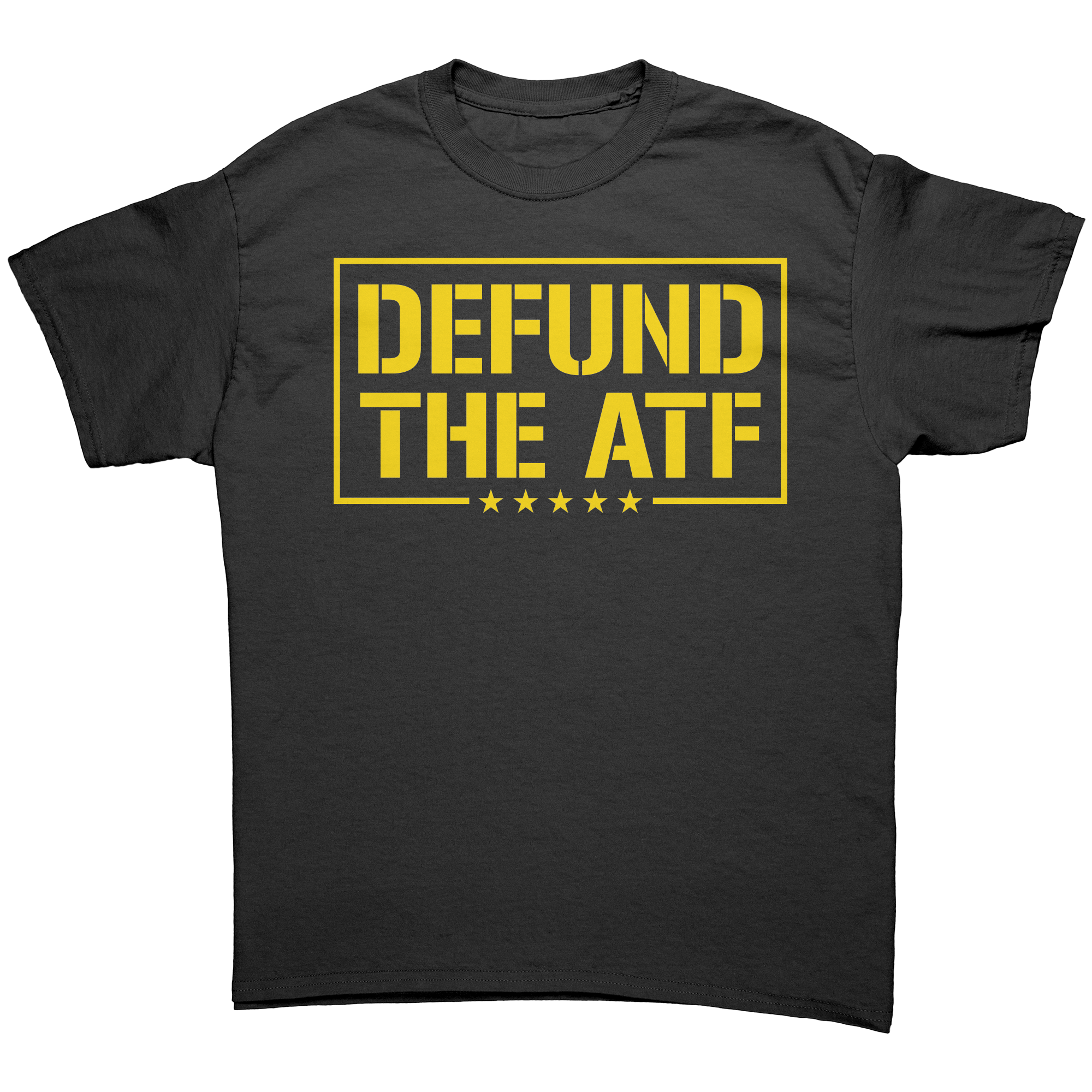 Defund The ATF Graphic Tee – Patriotic Clothing for True Americans | Drunk America