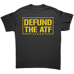 Defund The ATF Graphic Tee – Patriotic Clothing for True Americans | Drunk America