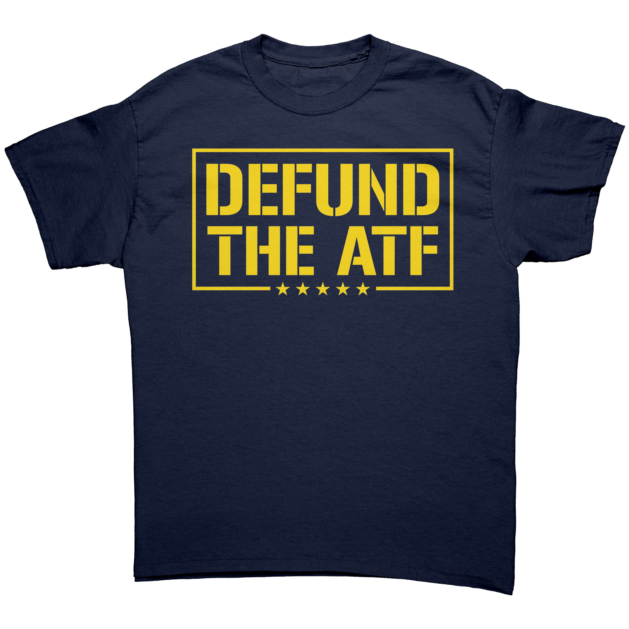 Defund The ATF Graphic Tee – Patriotic Clothing for True Americans | Drunk America