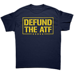 Defund The ATF Graphic Tee – Patriotic Clothing for True Americans | Drunk America