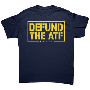 Defund The ATF Graphic Tee – Patriotic Clothing for True Americans | Drunk America