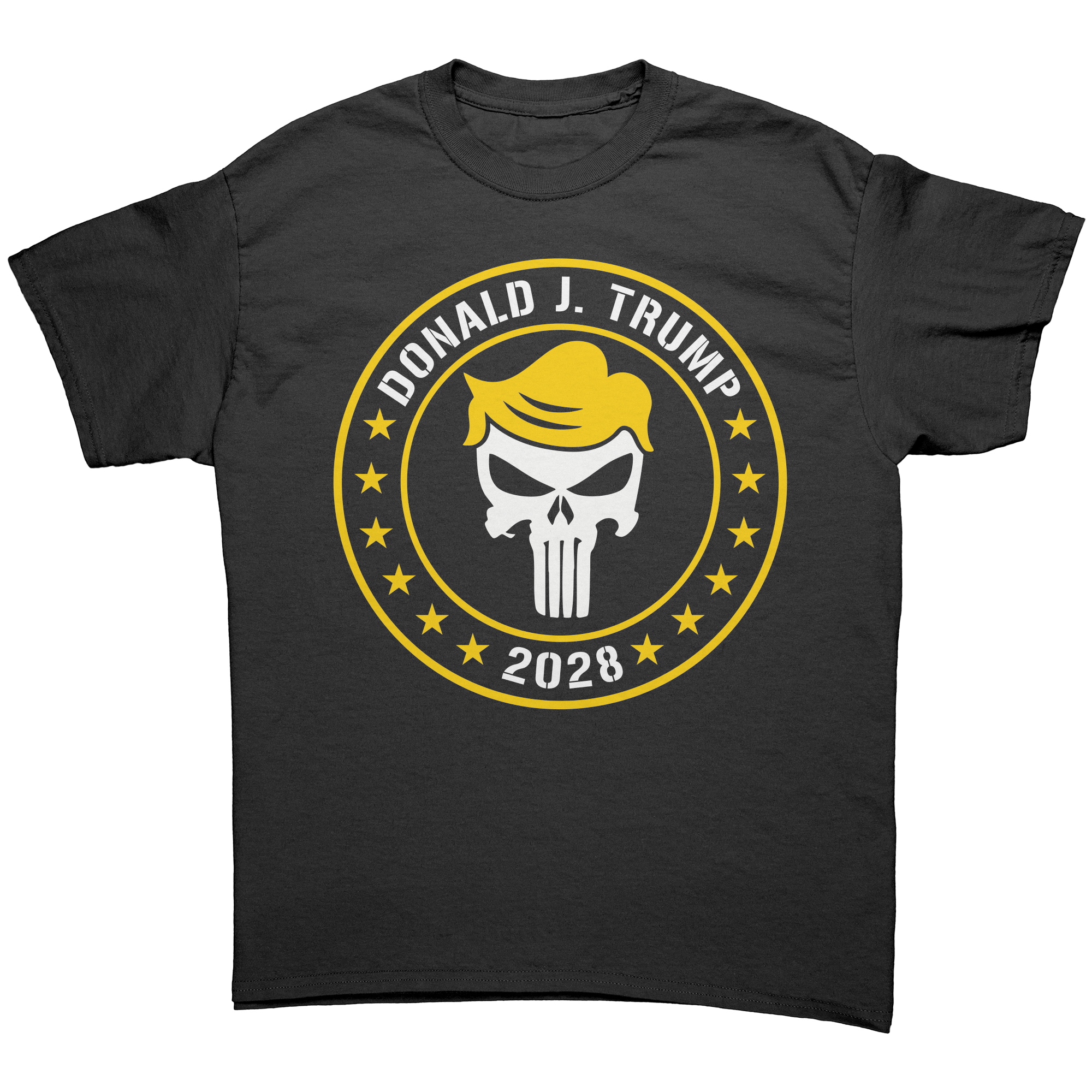 Donald J. Trump 2028 – Patriotic Clothing for True Americans | Drunk America