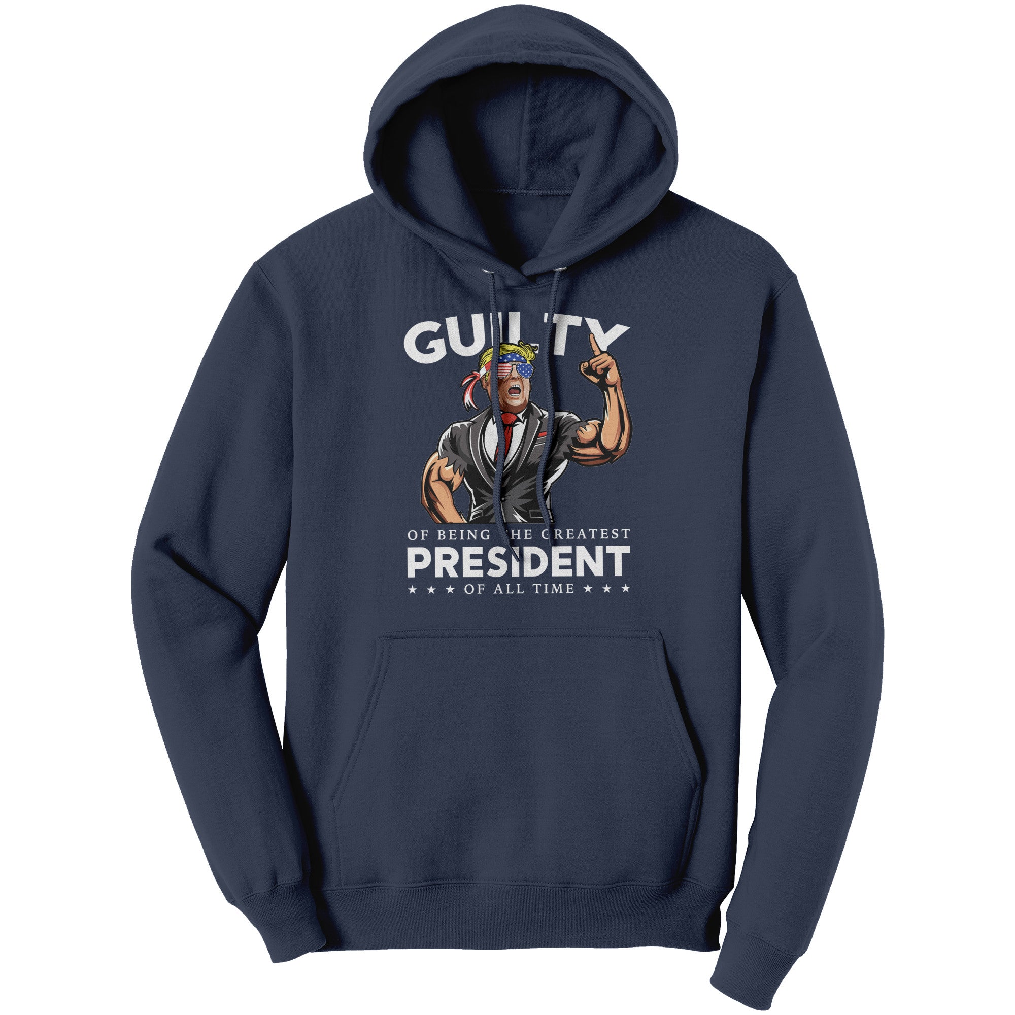 Donald Trump Guilty Of Being The Greatest President Of All Time (Ladies) -Apparel | Drunk America 