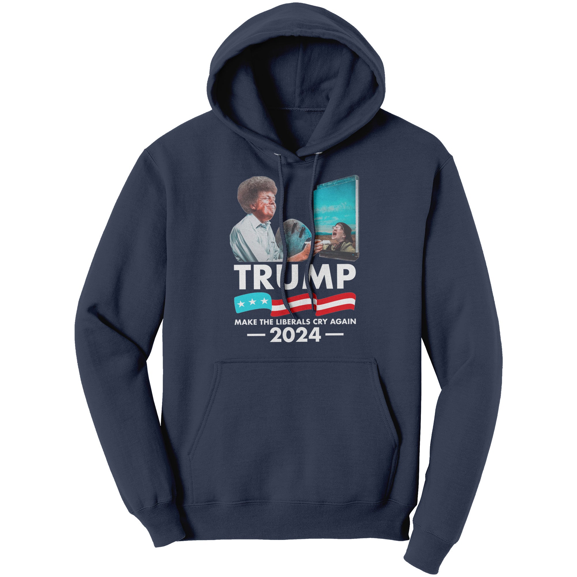 Donald Trump Make The Liberals Cry Again 2024 (Ladies) -Apparel | Drunk America 