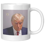 Donald Trump Mugshot Coffee Mug -Ceramic Mugs | Drunk America 