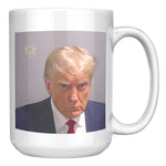Donald Trump Mugshot Coffee Mug -Ceramic Mugs | Drunk America 