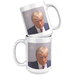 Donald Trump Mugshot Coffee Mug -Ceramic Mugs | Drunk America 
