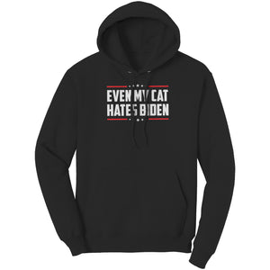 Even My Cat Hates Biden (Ladies) -Apparel | Drunk America 