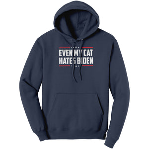 Even My Cat Hates Biden (Ladies) -Apparel | Drunk America 