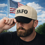 FAFO Embroidered Structured Snapback Hat