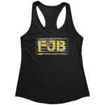 FJB Distressed American Flag Tie Dye (Ladies) -Apparel | Drunk America 