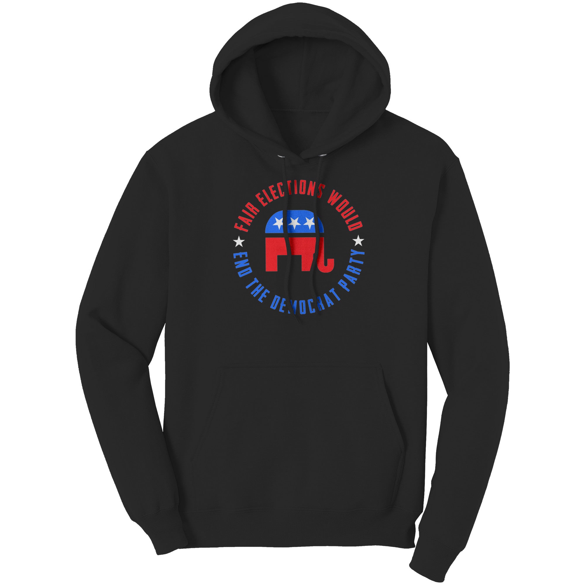 Fair Elections Would End The Democrat Party (Ladies) -Apparel | Drunk America 