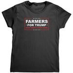 Farmers For Trump Make America Great Again (Ladies) -Apparel | Drunk America 