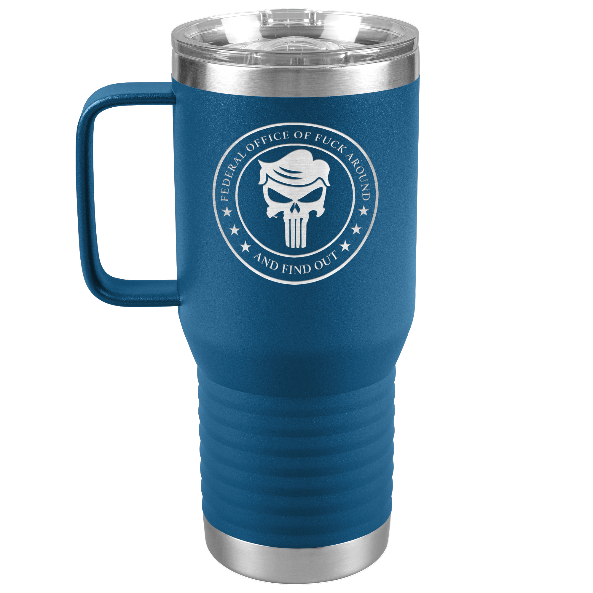 Federal_Office_of_FAFO_Tumbler_20oz_Travel_Tumbler_Blue_Mockup.png