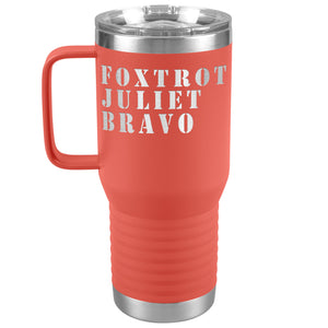 Foxtrot Juliet Bravo FJB Tumbler -Tumblers | Drunk America 