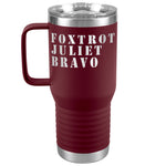Foxtrot Juliet Bravo FJB Tumbler -Tumblers | Drunk America 
